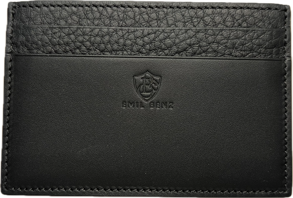 Elevate Your Ensemble: The All-Black Card Holder