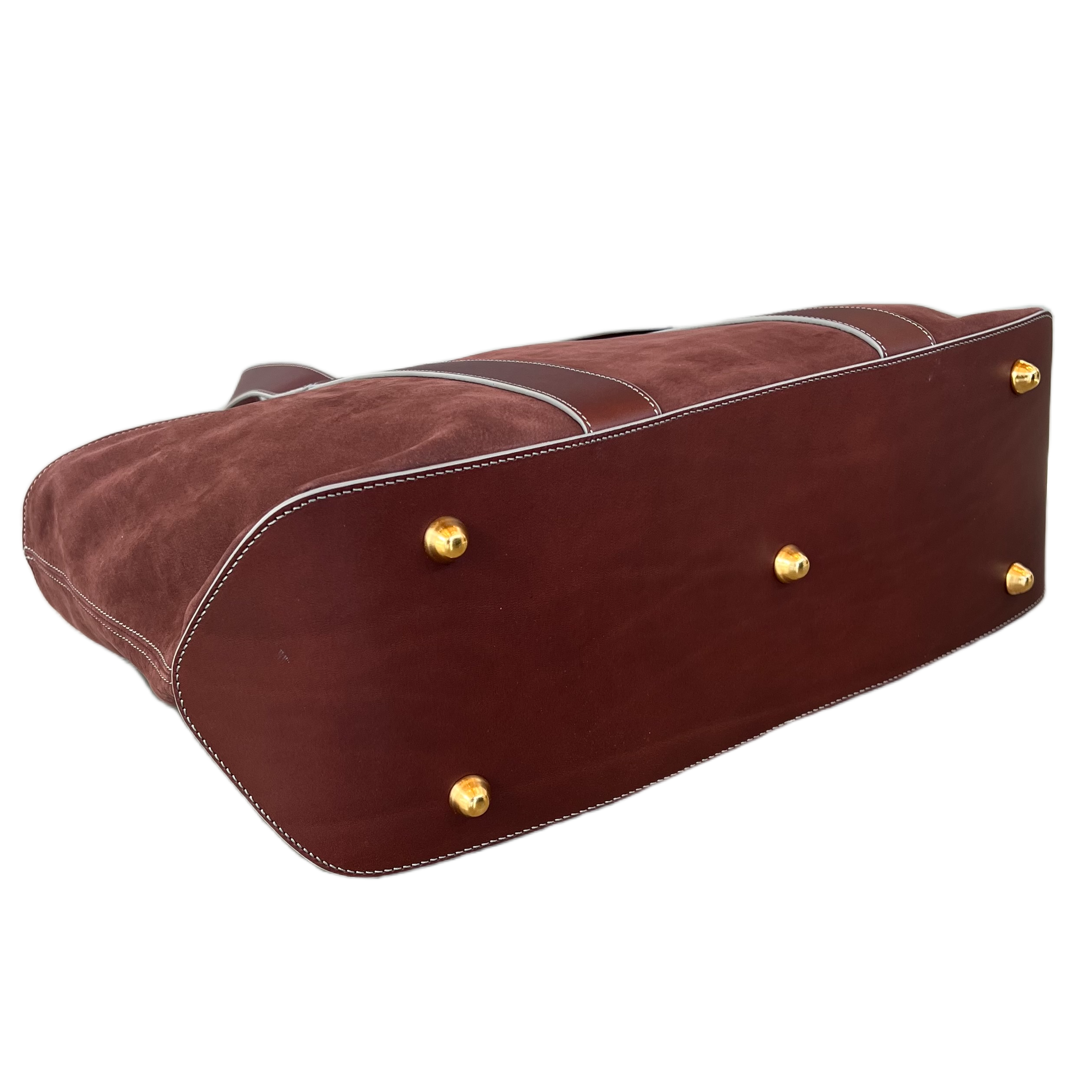 Traveller Bag - Burgundy Nubuck - limited to 5