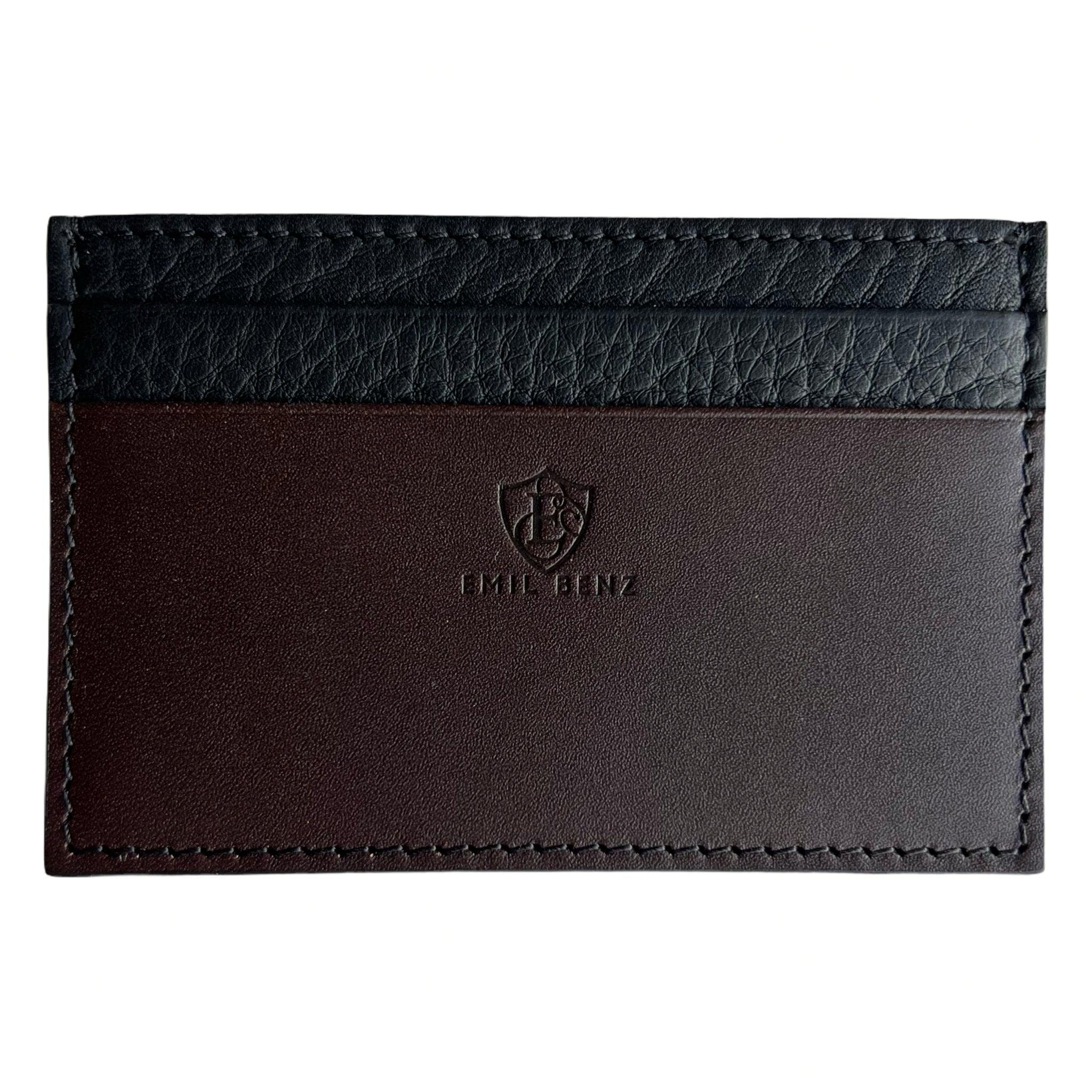 Card Holder - Coffee & Black - Emil Benz