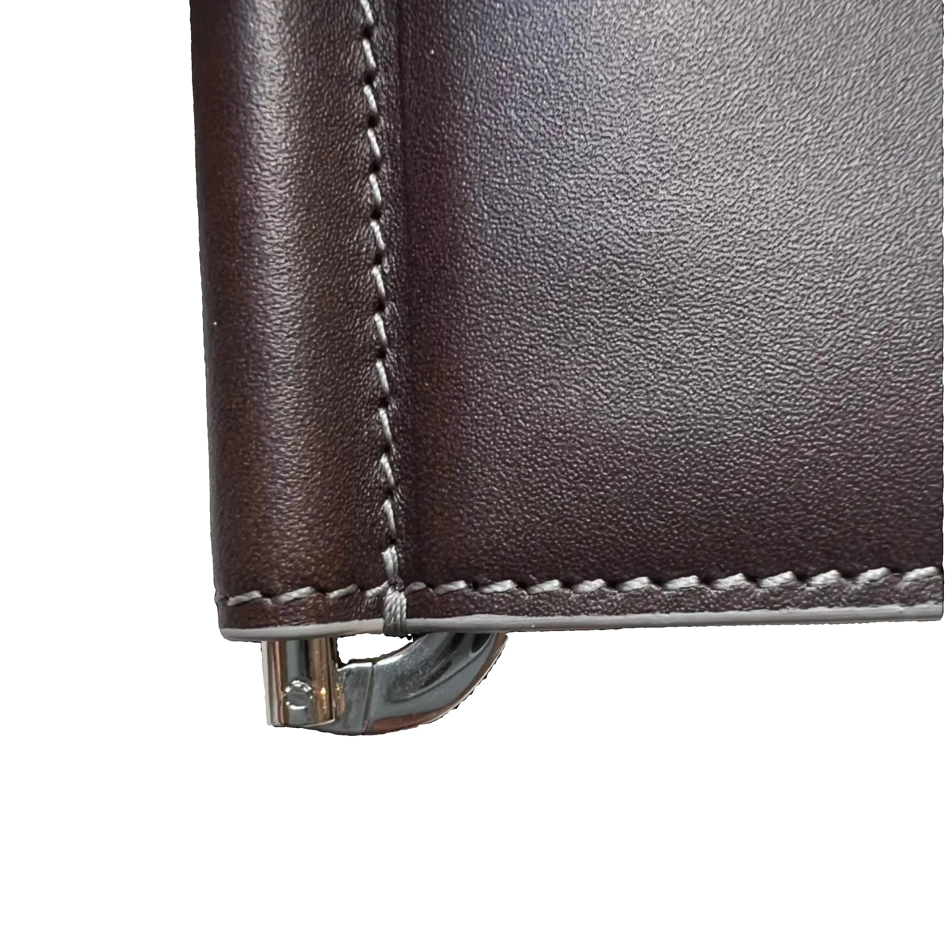 Wallet with Clip - Brown