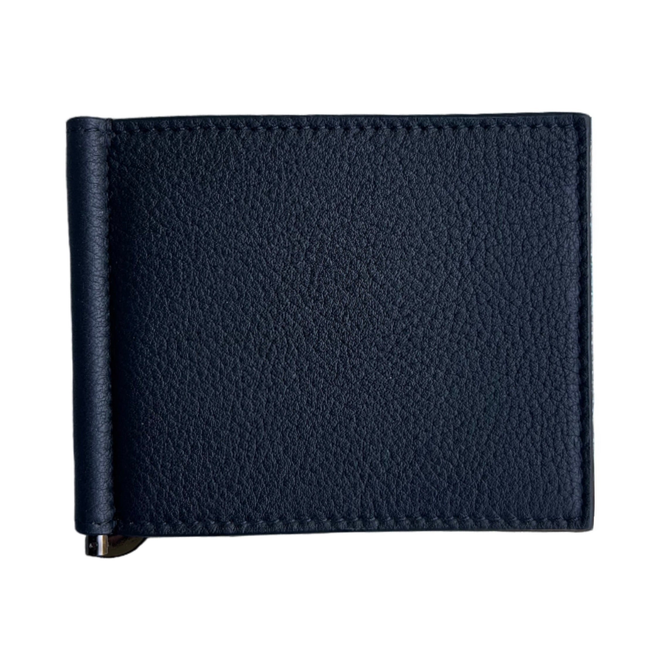 Saddle leather Wallet - Black