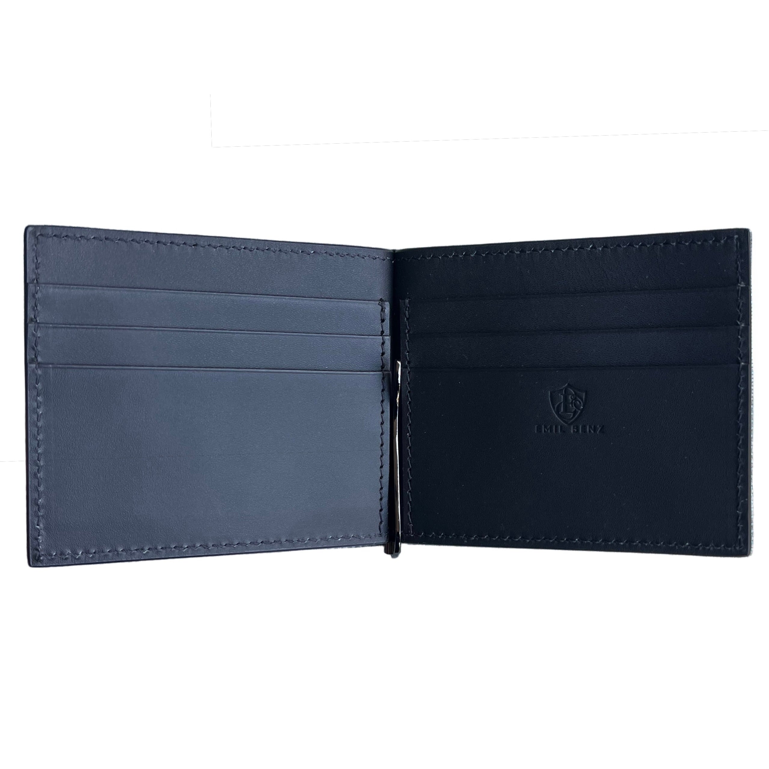 Saddle leather Wallet - Black